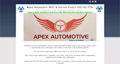 Desktop Screenshot of apexautos.co.uk